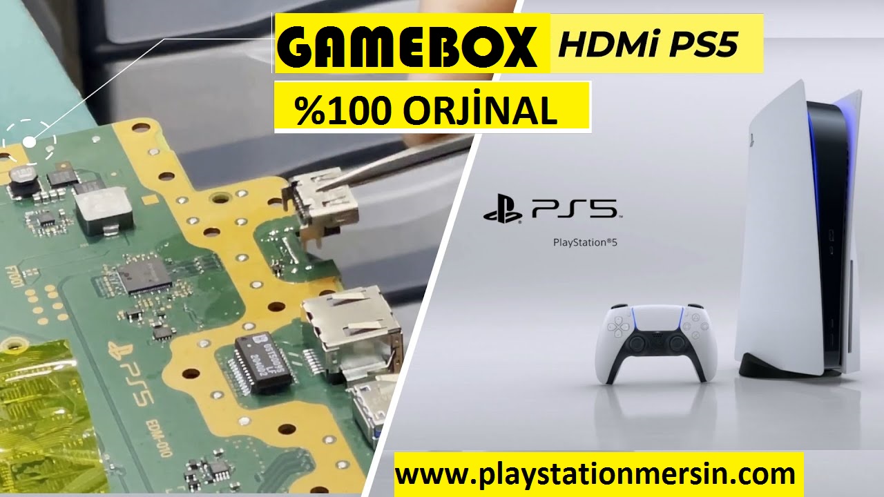 PS5 Playstation 5 HDMI Bağlantı Noktası Değişimi